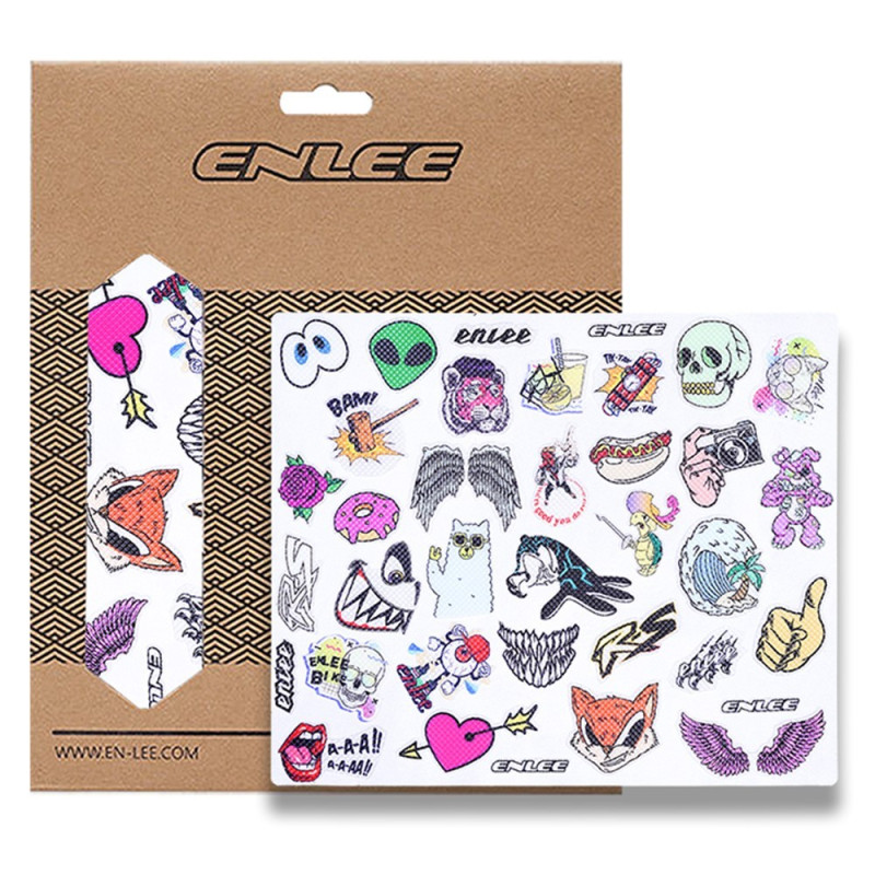 ENLEE henkilökohtaiset luovat tarrat PVC-koristetarrat
