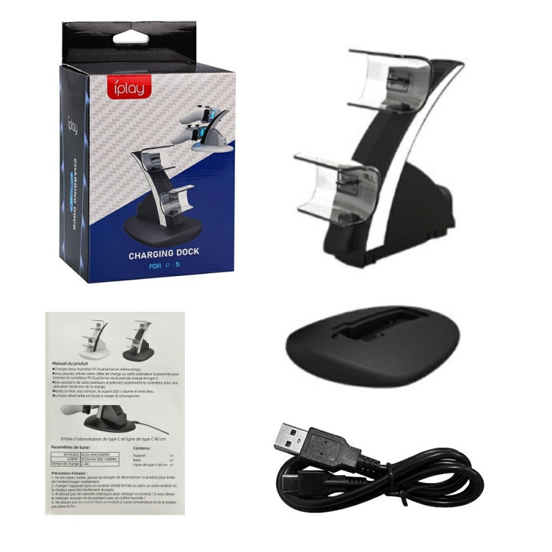 For Sony PlayStation 5 Game Controller Holder Storage Stand Charging Dock