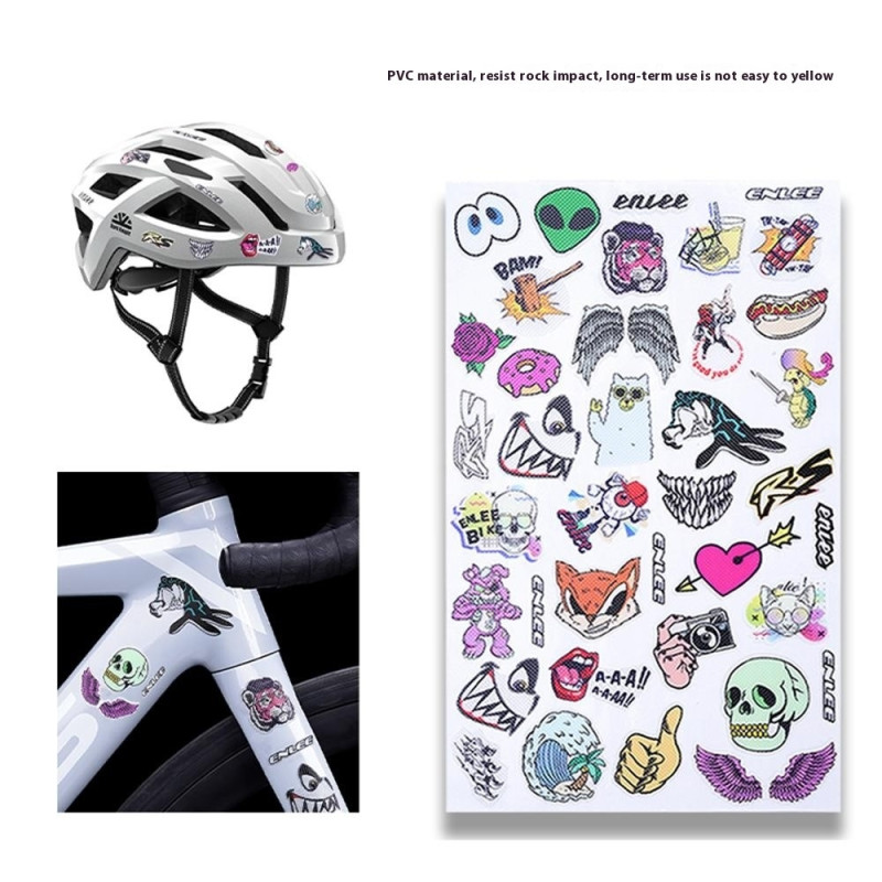 ENLEE Personalized Creative Stickers PVC Decorative Decals