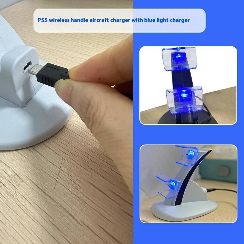 For Sony PlayStation 5 Game Controller Holder Storage Stand Charging Dock