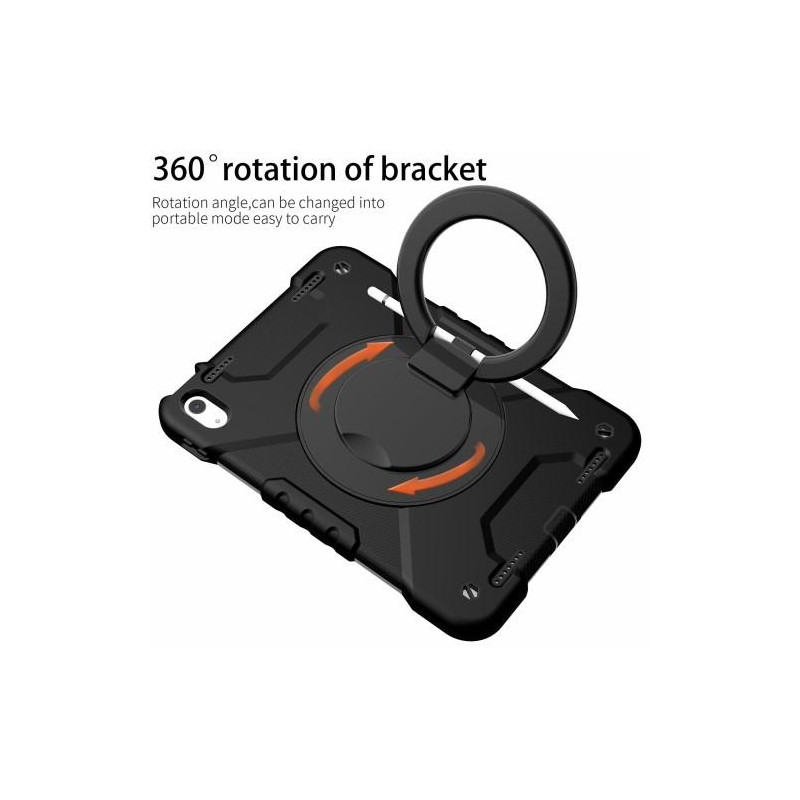 For iPad 10.9 (2022) Shockproof Tablet Case with Shoulder Strap