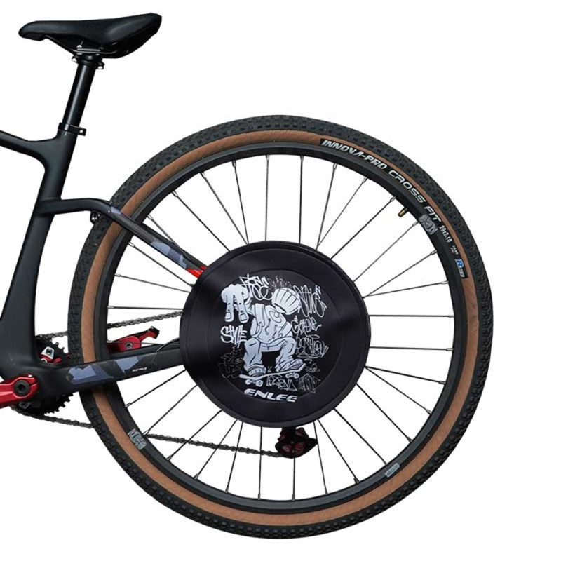 ENLEE Mountain Bike Disc Brake Shield Anti Overspray Bicycle Brake Shield - Disc