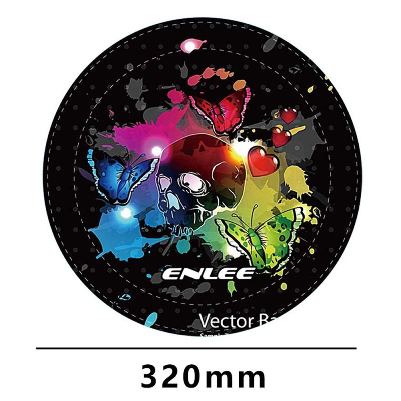 ENLEE Mountain Bike Disc Brake Shield Anti Overspray Bicycle Brake Shield - Beauty