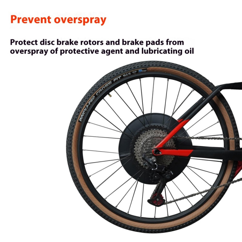 ENLEE Mountain Bike Disc Brake Shield Anti Overspray Bicycle Brake Shield - Disc