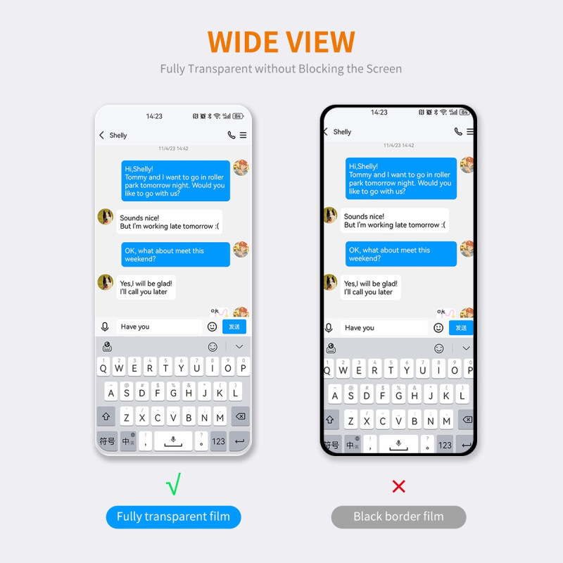 ENKAY Screen protector for Xiaomi Redmi Note 15 Pro 5G 2 pcs clear aluminium silicon glass