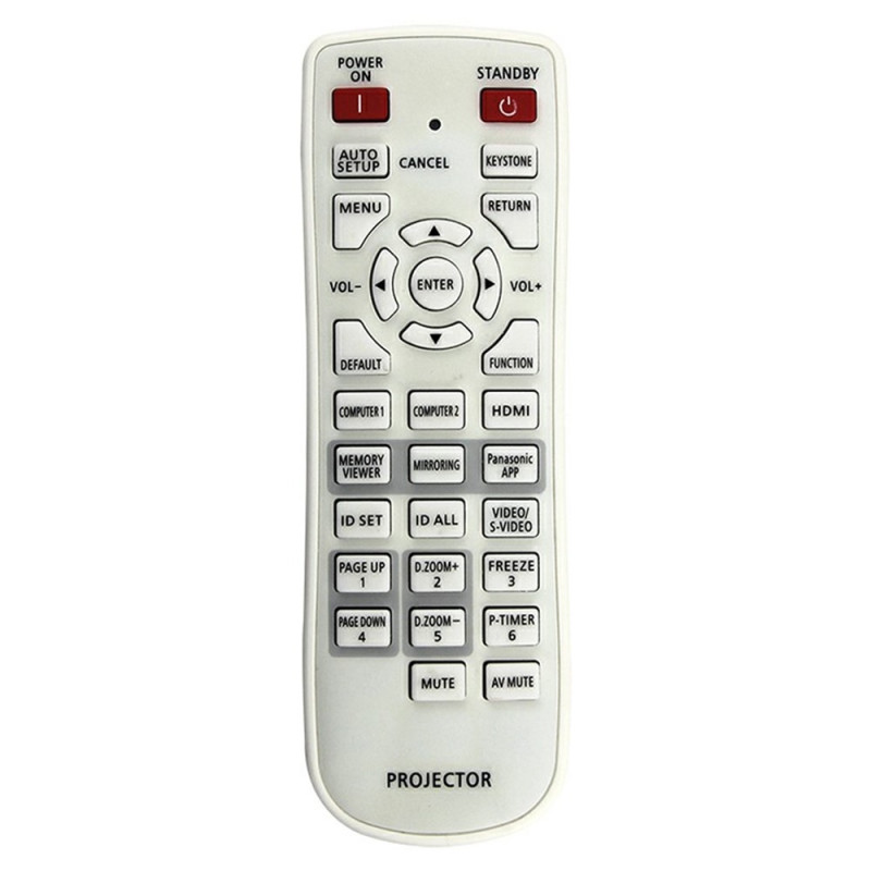 Replacement Remote Control N2QAYA000100 for Panasonic Projector