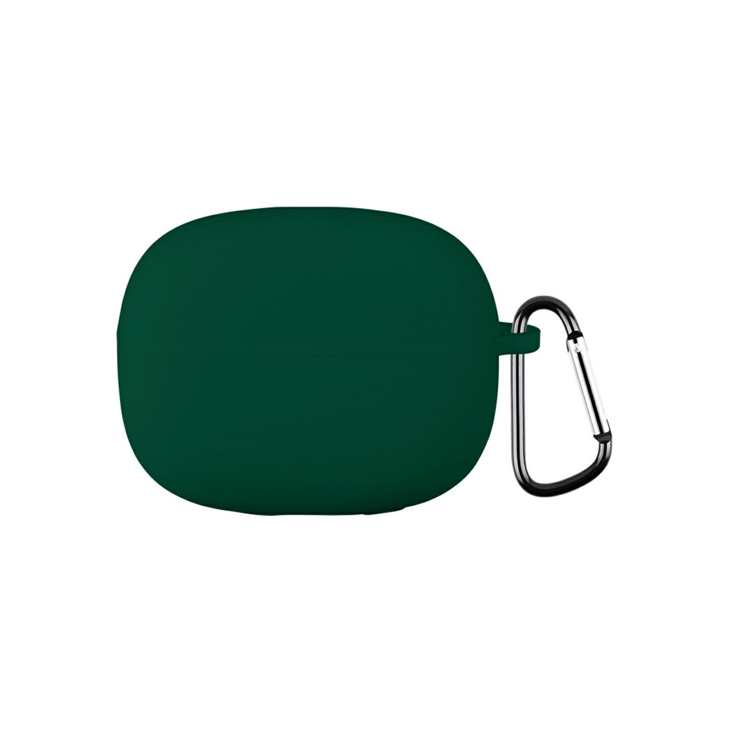 For Xiaomi Redmi Buds 6 Pro Silicone Case Bluetooth Earphone Anti-Scratch Protective Cover with Carabiner