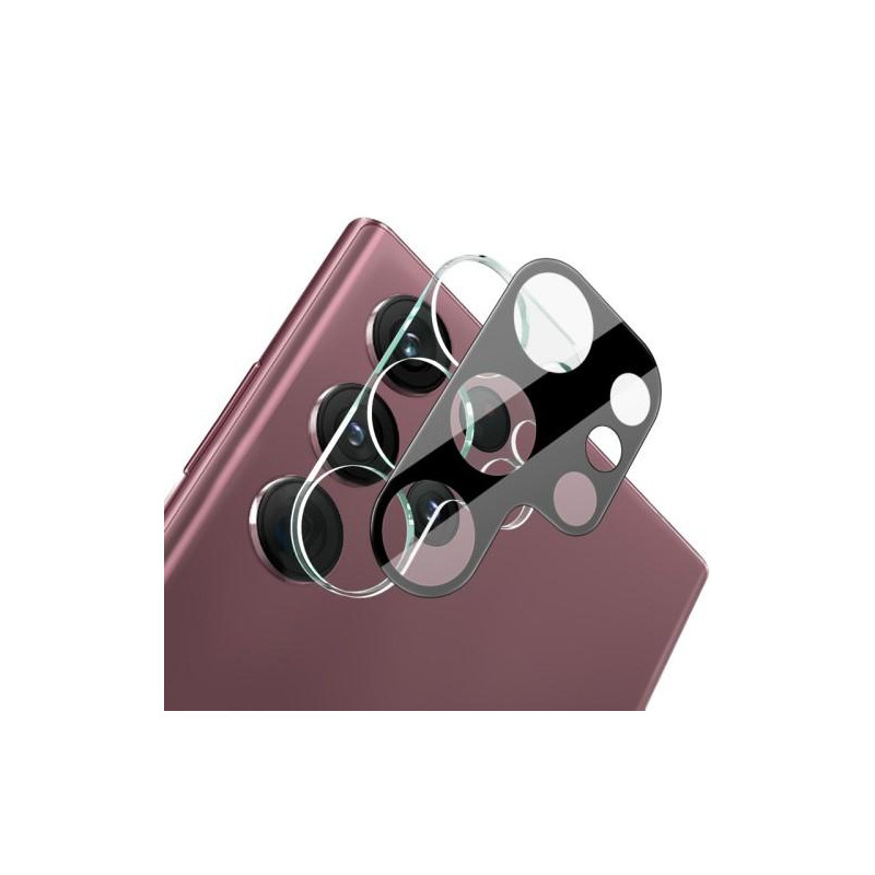 Samsung Galaxy S23 Ultra IMAK Objektiv hærdet glas+objektivdæksel