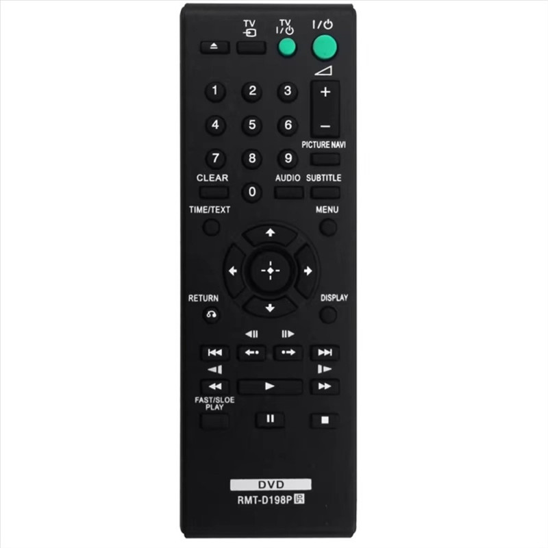 Kaukosäätimen vaihto RMT-D198P:lle Sony DVD:lle