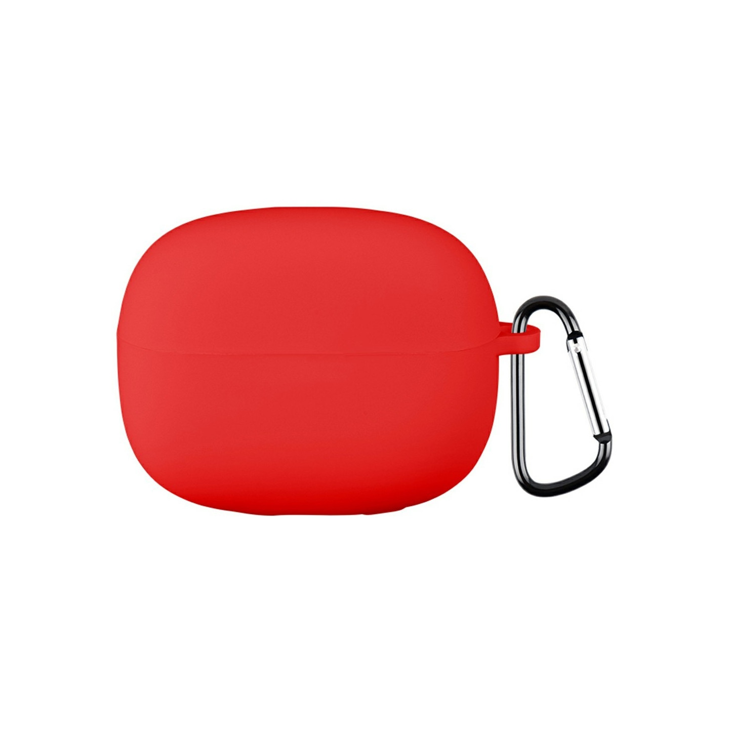 For Xiaomi Redmi Buds 6 Pro Silicone Case Bluetooth Earphone Anti-Scratch Protective Cover with Carabiner