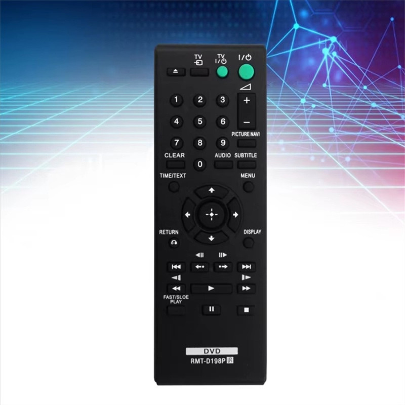 Remote Control Replacement for RMT-D198P For Sony DVD