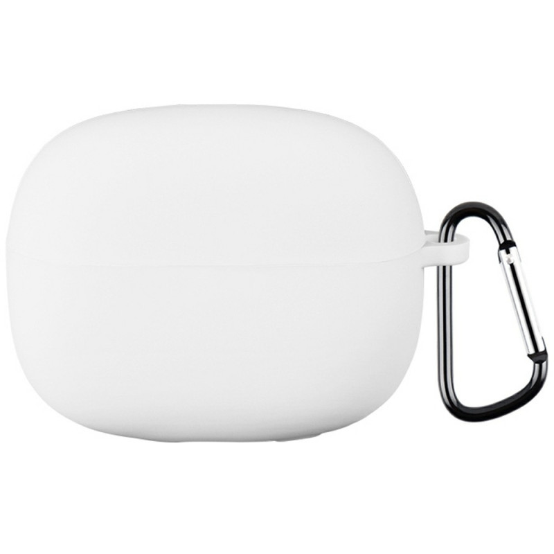 Til Xiaomi Redmi Buds 6 Pro Silikoneetui – Beskyttelsescover med karabinhage