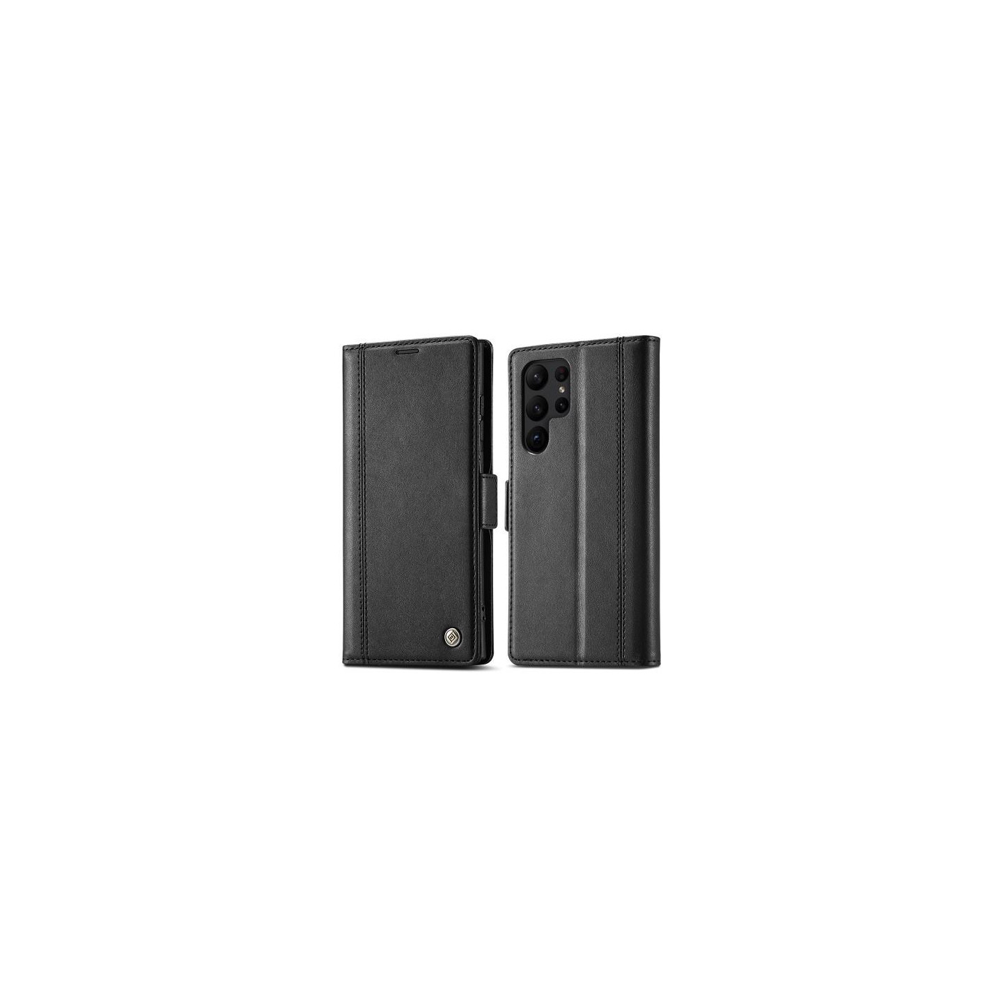 LC.IMEEKE Pung Taske til Samsung Galaxy S23 Ultra - Sort