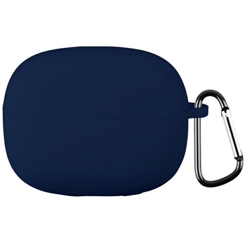 For Xiaomi Redmi Buds 6 Pro Silicone Case Bluetooth Earphone Anti-Scratch Protective Cover with Carabiner