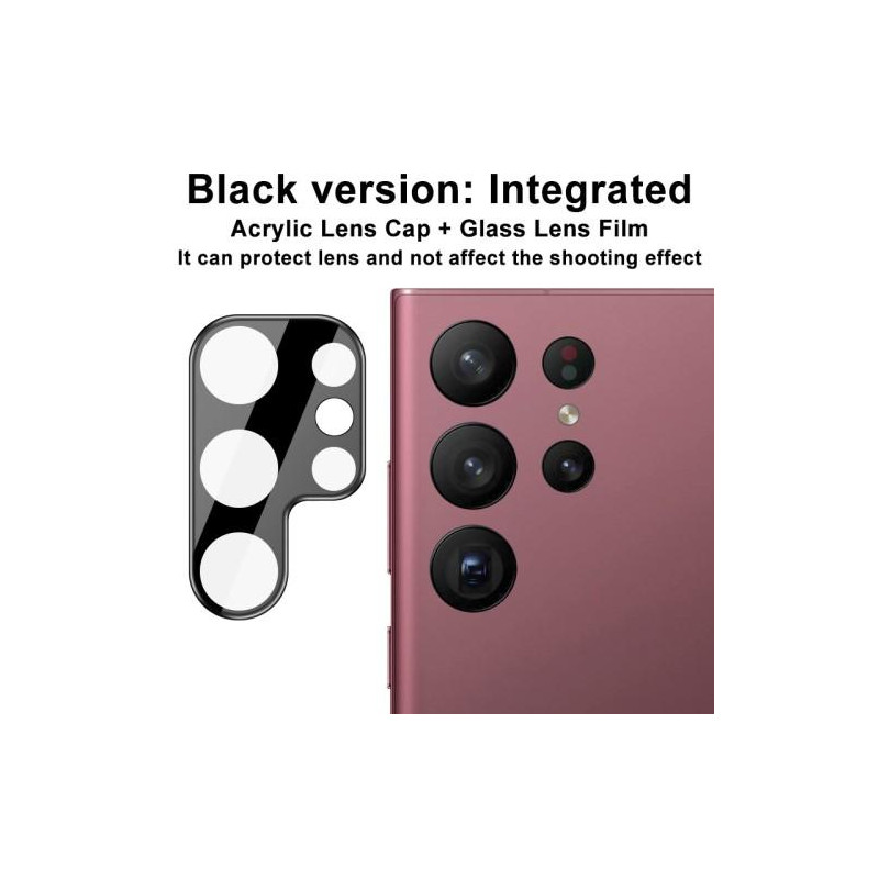 Samsung Galaxy S23 Ultra IMAK Objektiivi Karkaistu Lasi+Objektiivin suojus