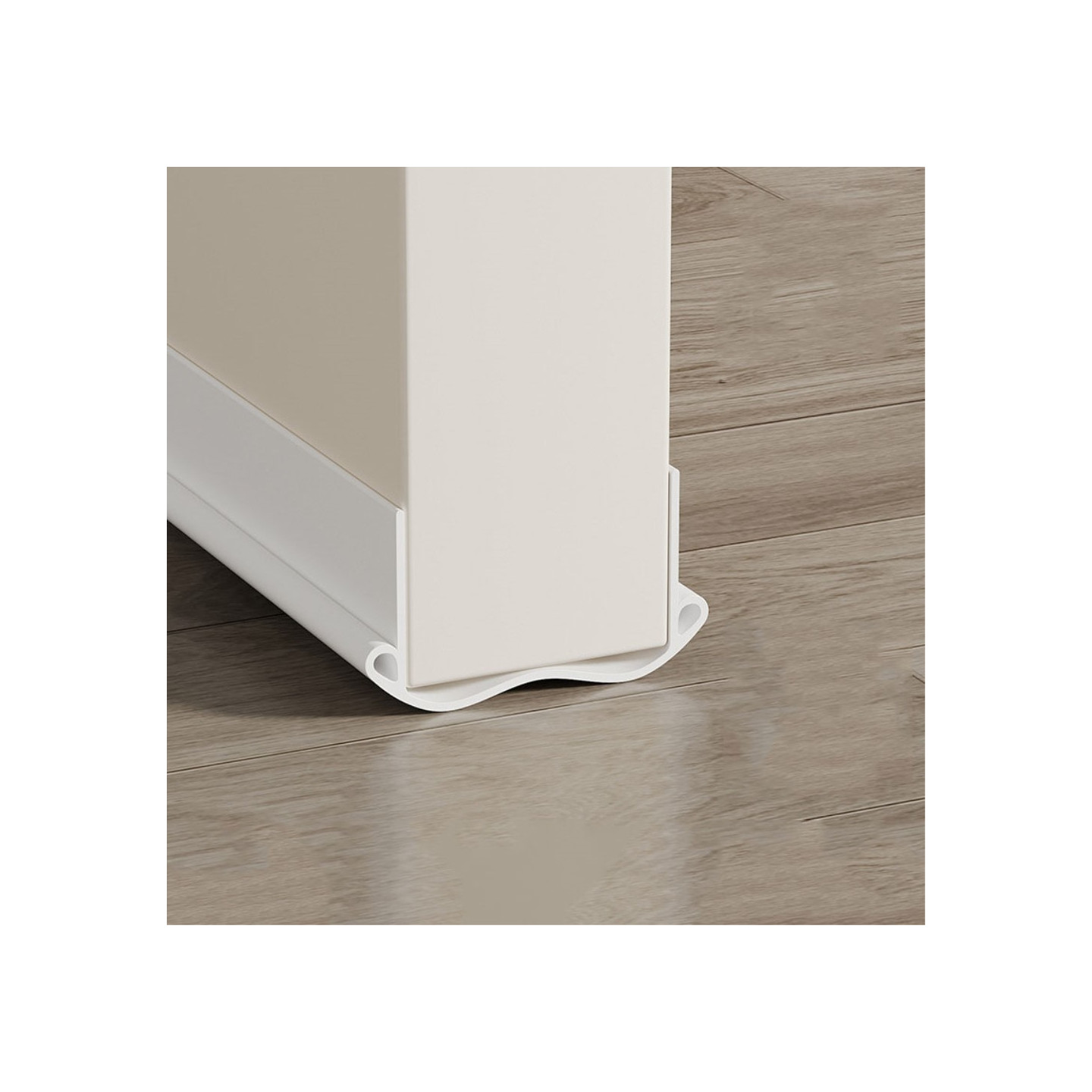 Sound insulation Door sealing strip PVC Door track Gap Filler with self-adhesive tape