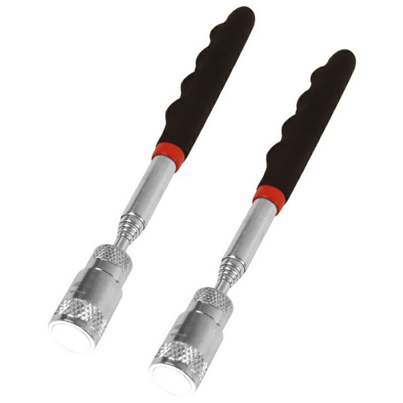 LED-magneettinen rautapoimintatyökalu Teleskooppinen jatkotanko valolla