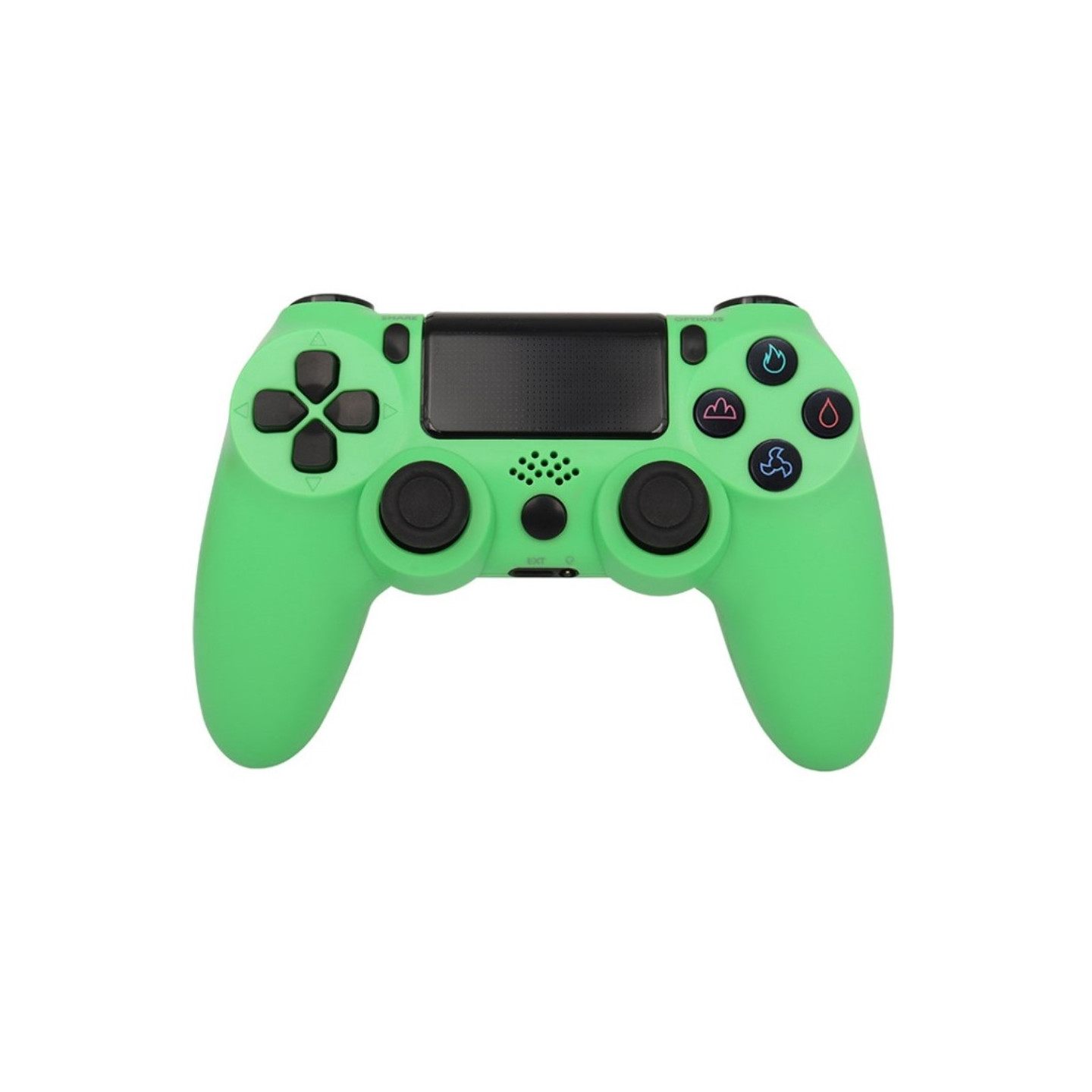 Trådløs PS4-spilcontroller med højttaler og stereoheadsetstik