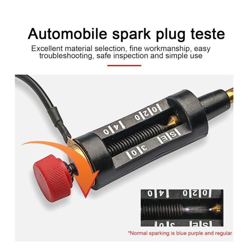 Tennpluggtester Bilmotor Motorsykkel Tenningssystem Diagnoseverktøy