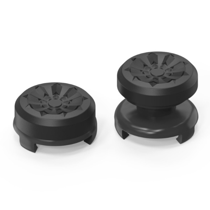2st Tumgrepp Fingergrepp Kompatibel med Xbox 360 Series X Series S Switch Pro Joystick - Svart