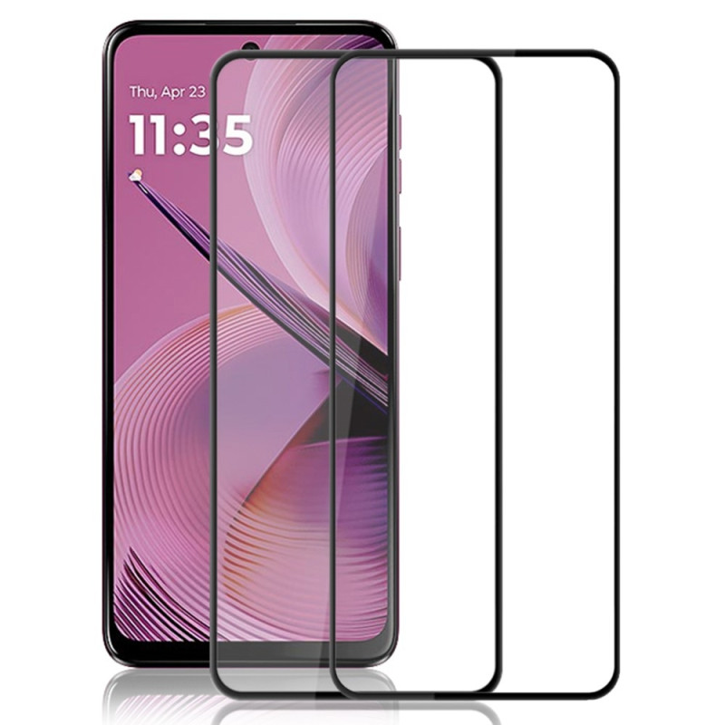 AMORUS 2stk til Motorola Moto G55 hærdet glas