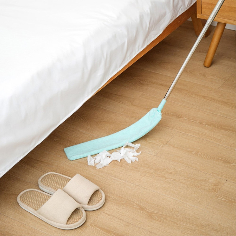 2.5 m telescopic spring duster Dust cloth Cleaning - Telescopic pole + dust cloth