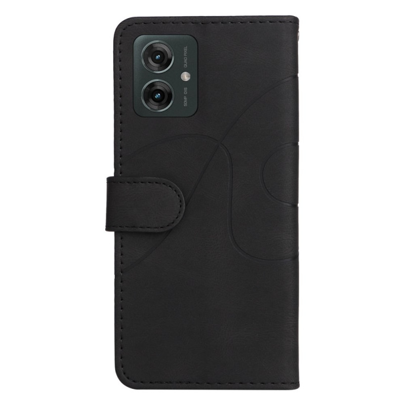 KT Lommebok-deksel til Motorola Moto G55 - Svart