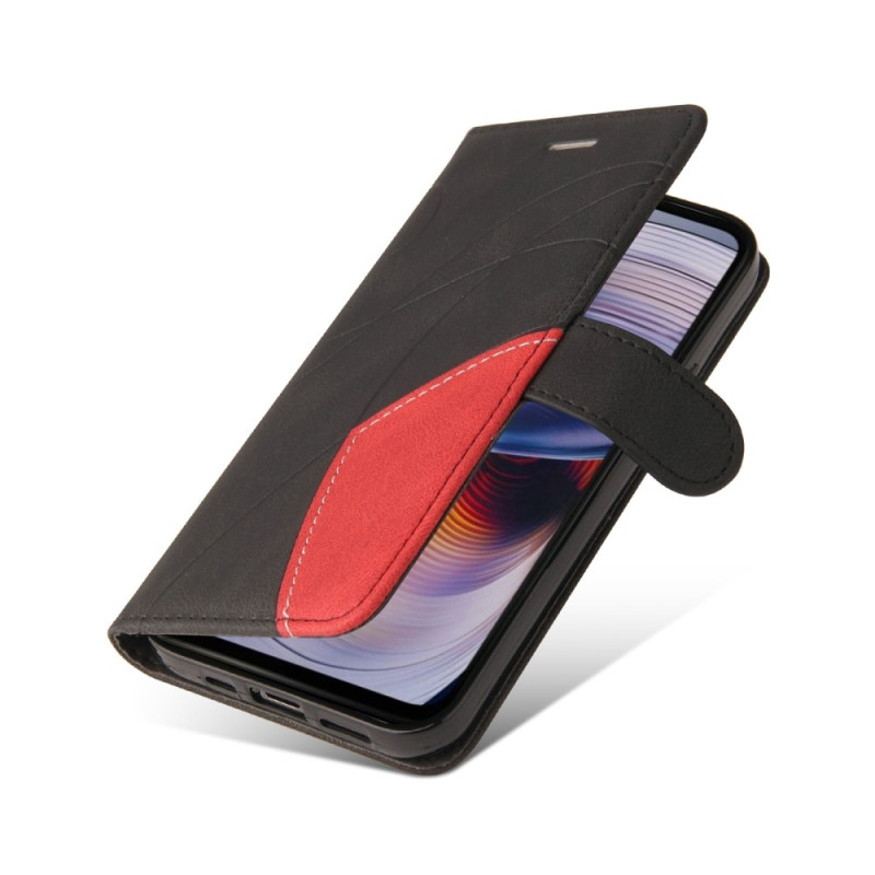 Til Motorola Moto G55 KT-serie-1 dobbeltfarve