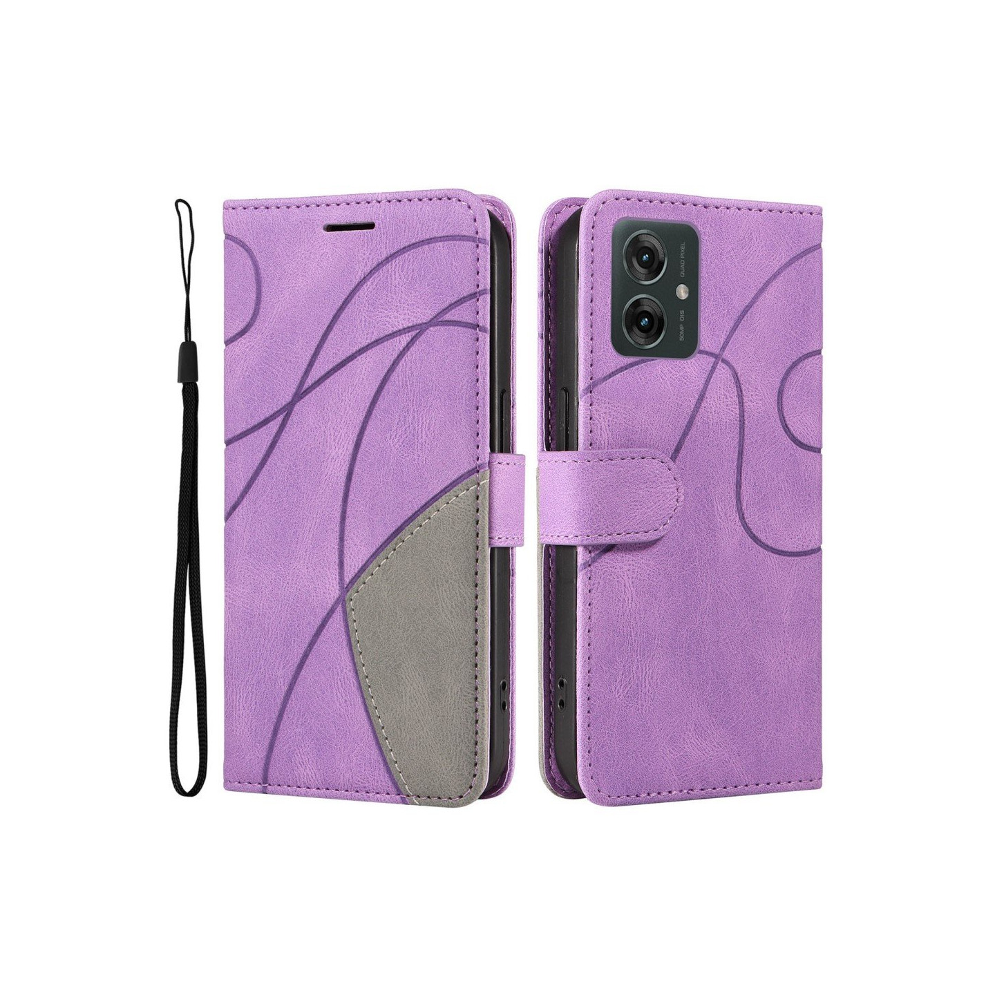 For Motorola Moto G55 KT Series-1 Dual-color