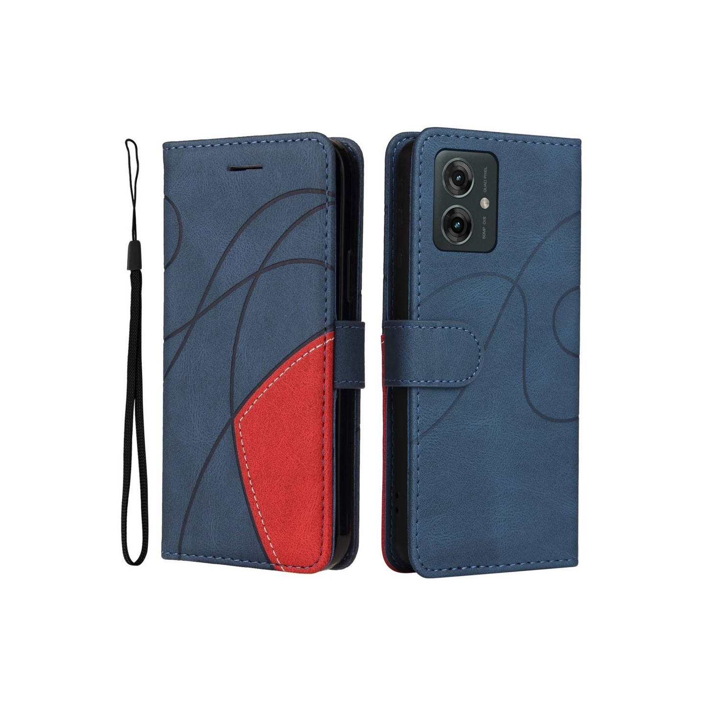 For Motorola Moto G55 KT Series-1 Dual-color