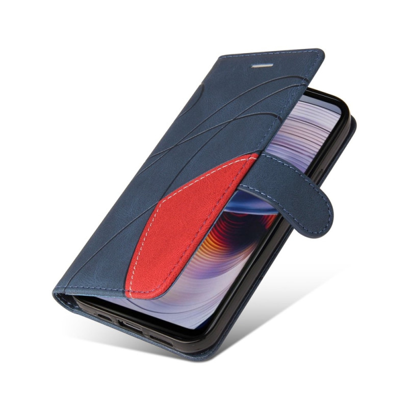 Til Motorola Moto G55 KT-serie-1 dobbeltfarve