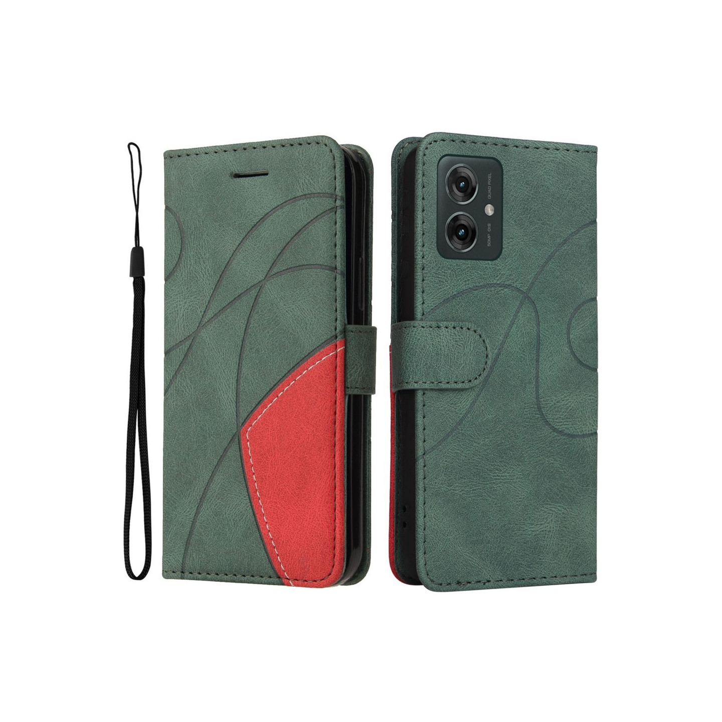 KT Plånboksfodral till Motorola Moto G55 - Grön