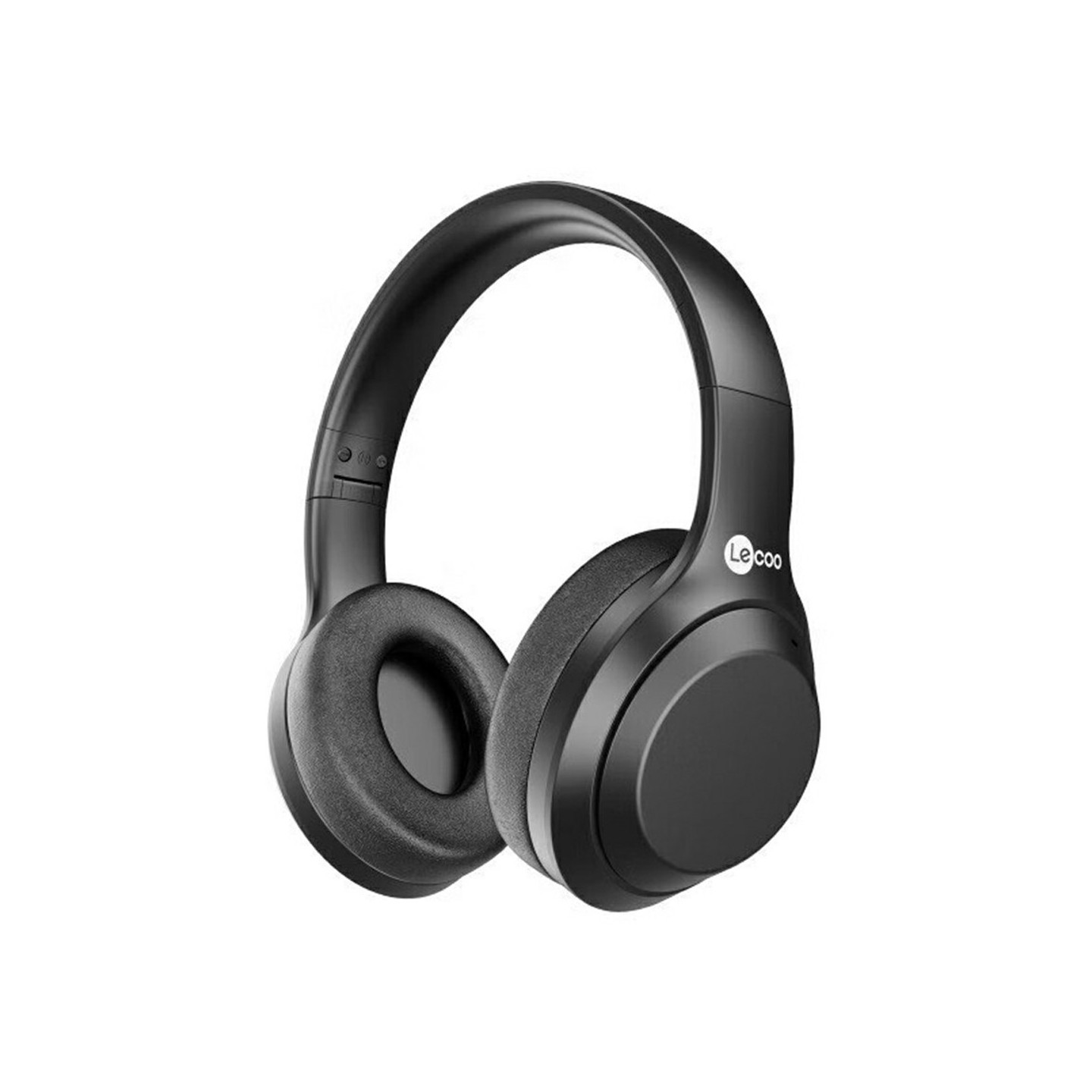 LENOVO Trådlösa Over-Ear hörlurar Hopfällbara Gaming Musik Bluetooth-headset - Svart