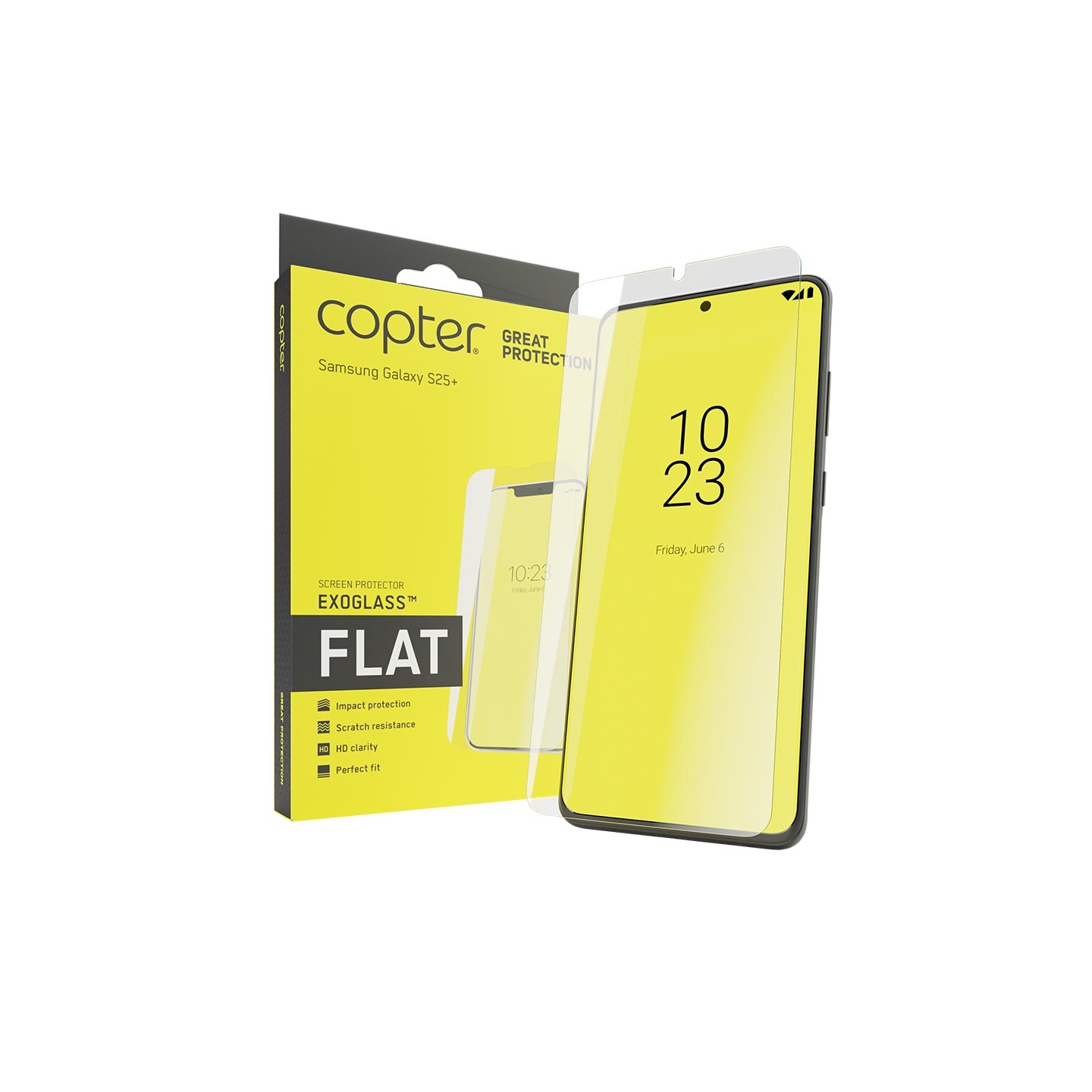 Copter Exoglass till Samsung Galaxy S25+ (S25 Plus)