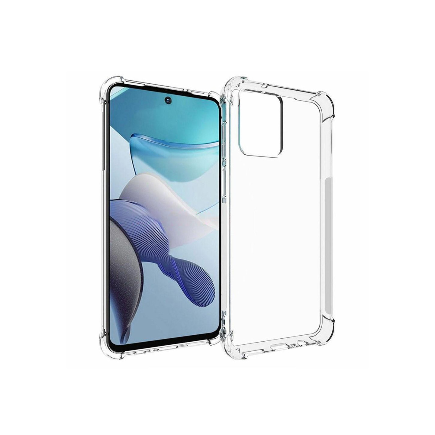 For Motorola Moto G53 5G Slim Läpinäkyvä TPU Suojakuori Kansi