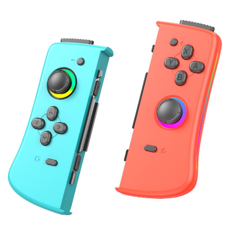 Yhteensopiva Nintendo Switch Joy-Con -ohjaimen Bluetooth-peliohjaimen kanssa - Red+Blue