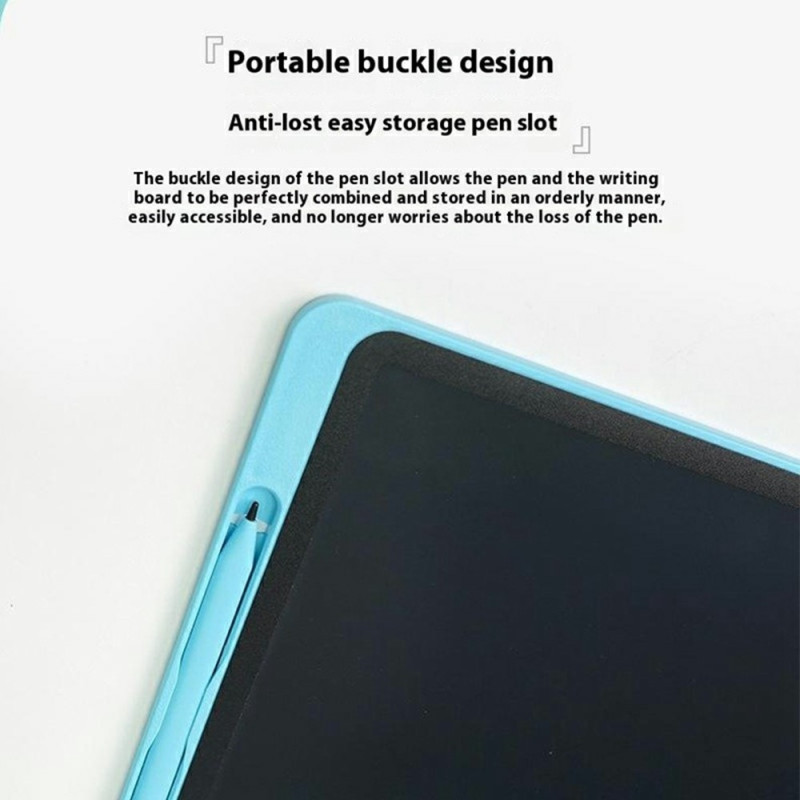 16 tuuman värikäs LCD kirjoituspiirros litteä Doodle Board Erase Notepad