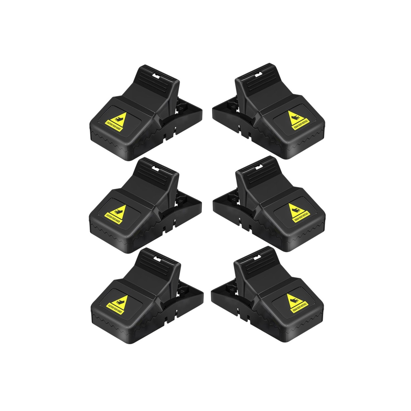 6-pack Återanvändbara Mycket Känsliga Musfällor