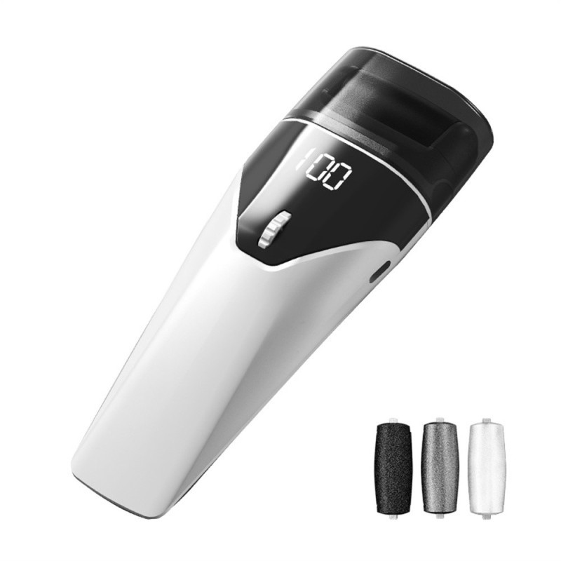 100 speeds Electric Foot file 3 sanding heads digital display Pedicure