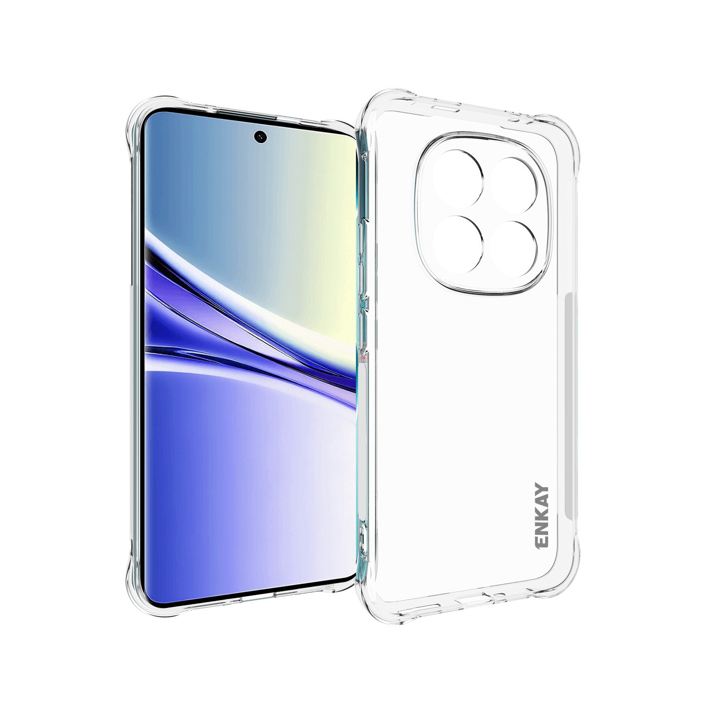 ENKAY TPU-kotelo liukumaton suojus Xiaomi Redmi Note Pro+ 5G  / Xiaomi Poco M8 Pro 5G
