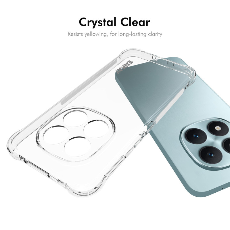 ENKAY TPU-kotelo liukumaton suojus Xiaomi Redmi Note Pro+ 5G  / Xiaomi Poco M8 Pro 5G