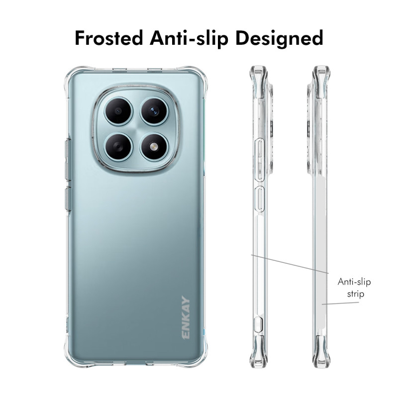 ENKAY TPU-kotelo liukumaton suojus Xiaomi Redmi Note 15 5G / 4G