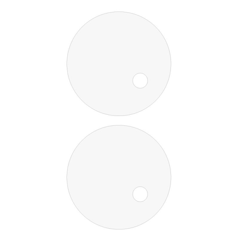 2PCS For Xiaomi Redmi 14C Camera Lens Protector Tempered Glass Lens Film