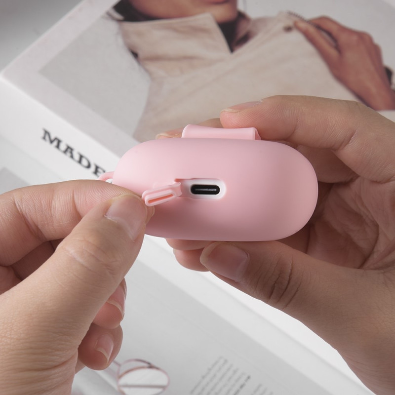 Til Xiaomi Redmi Buds 6 Lite Silikone Etui Anti-ridse Beskyttende Etui - Blå