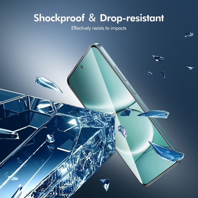 2 STK ENKAY Skjermbeskytter i Herdet Glass for Xiaomi Redmi Note 15 Pro 5G Full Dekning