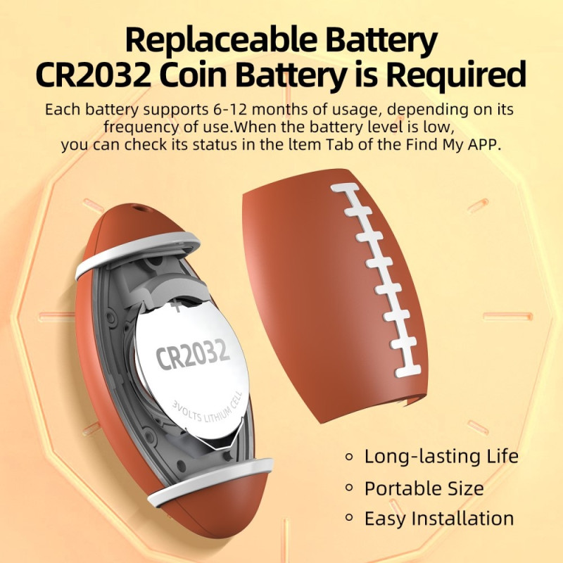 Anti-Lost Mini Global Locator Smart GPS Tracker Works with Find My