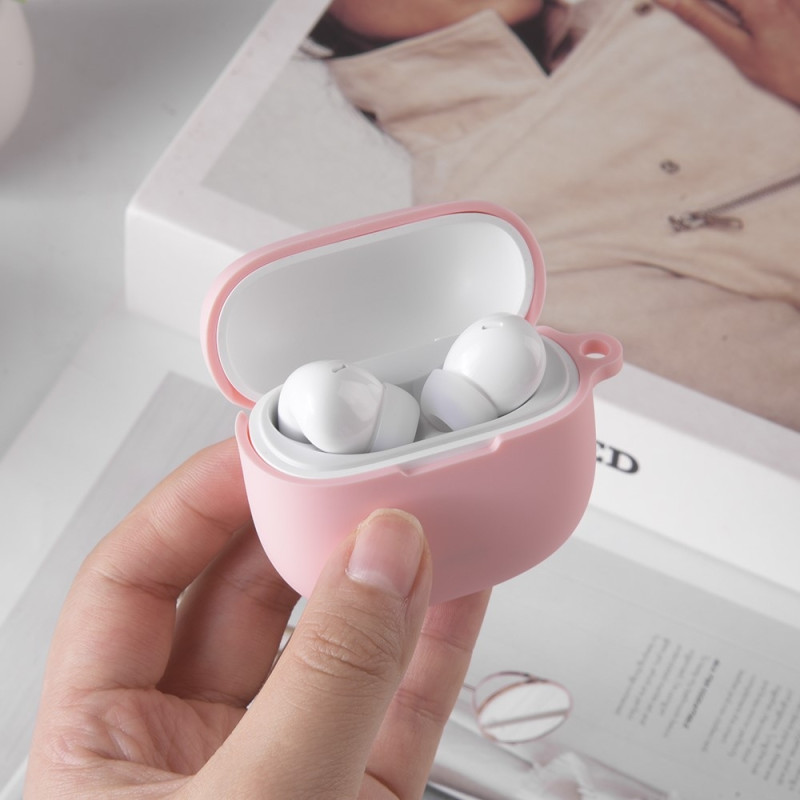 Xiaomi Redmi Buds 6 Lite silikonikotelolle naarmuuntumaton suojakotelo - Punainen