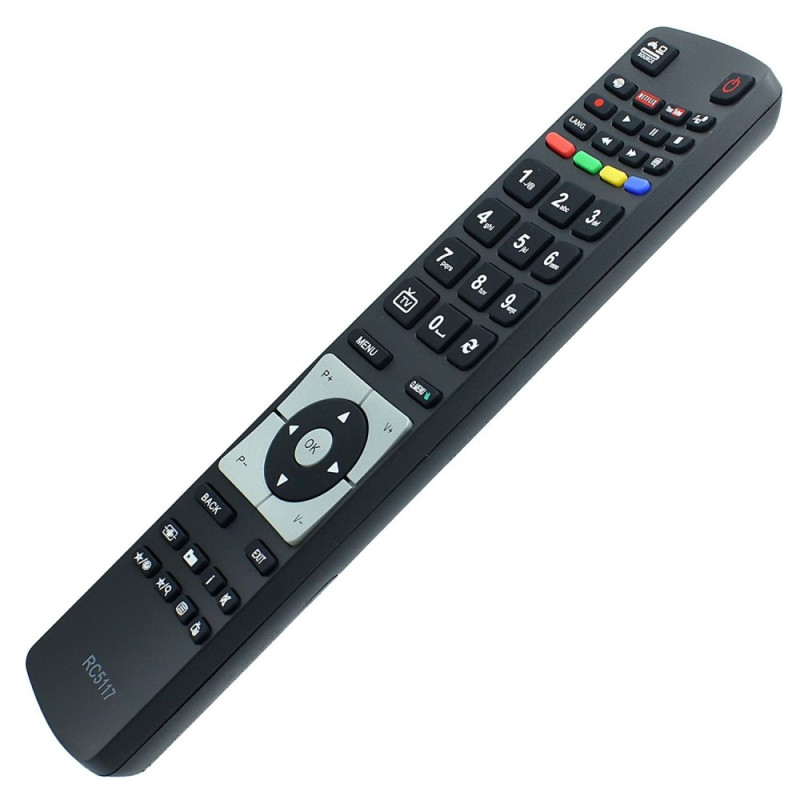 Udskiftning af fjernbetjening til RC5117 til Hitachi TV