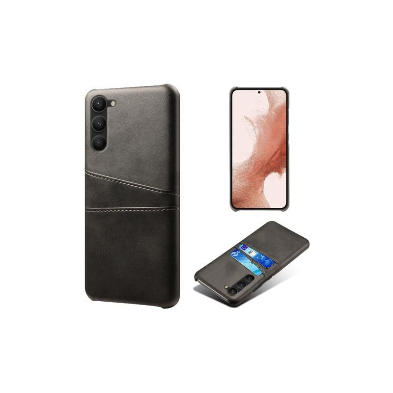 Samsung Galaxy S23+ (Plus) KSQ Pu - Leather Coated Shell Hard Case