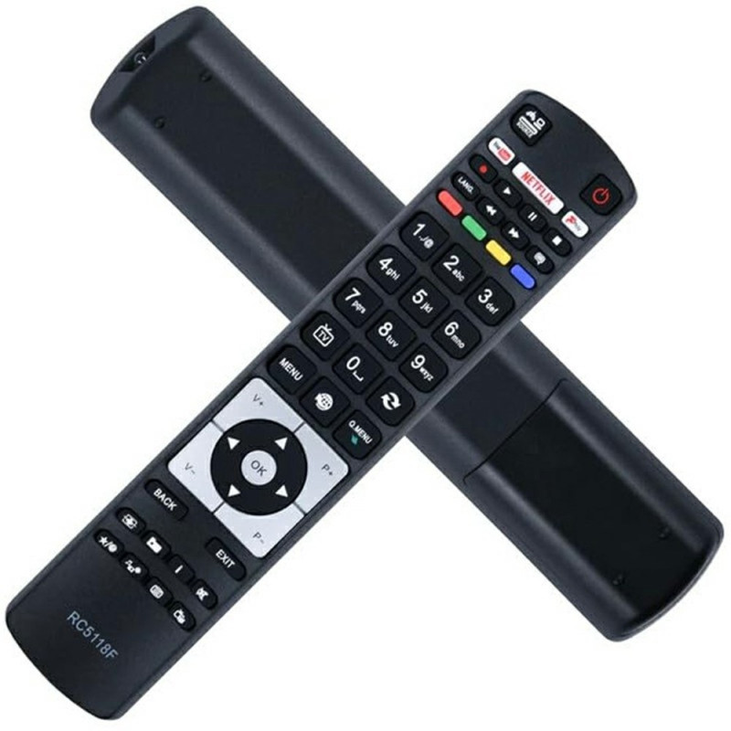 Kaukosäätimen vaihto RC5118F:lle Hitachi TV:lle